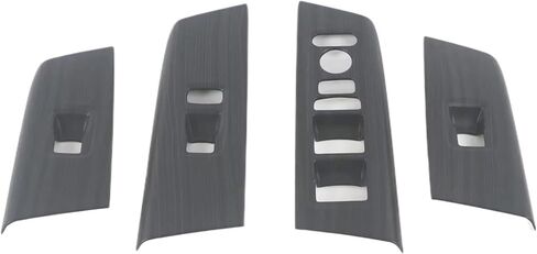 Compatible With Honda CRV CR-V 2023 2024 Car Inner Door Window Lift Switch Button Panel Cover Trim Interior Accessories(ABS Wood Grain 2) in Kuwait