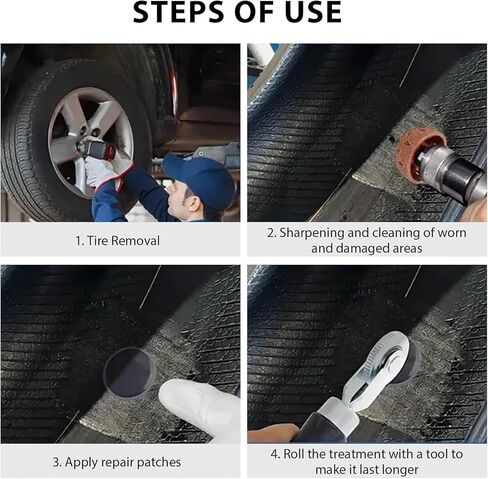80 PCS Tire Repair Patch, 58mm Round Tubeless Patches Rubber Tyre Puncture Repair Kit, Fast Repair Heavy Duty Cold Patches for Car Truck Bike Motorcycle, Car Accessories in Saudi Arabia