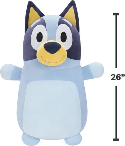 Squishmallow Original 26in Bluey HugMees - لعبة Jazwares الرسمية فائقة النعومة (جامبو) in Saudi Arabia