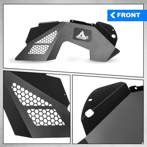 WOLFSTORM Front and Rear Inner Fender Liners Fit For 2007-2018 Jeep Wrangler JK/JKU in Saudi Arabia