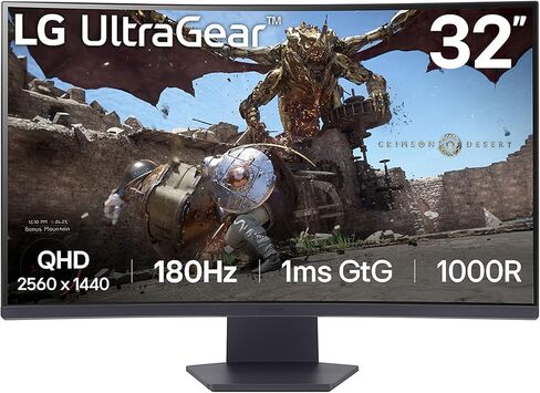 LG شاشة العاب الترا جير QHD 27 انش 27GL83A-B - IPS 1 مللي ثانية (GtG)، مع توافق HDR 10، انفيديا جي سينك وAMD فري سينك 144 هرتز، اسود in Kuwait