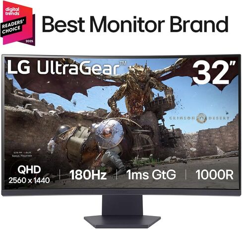 LG شاشة العاب الترا جير QHD 27 انش 27GL83A-B - IPS 1 مللي ثانية (GtG)، مع توافق HDR 10، انفيديا جي سينك وAMD فري سينك 144 هرتز، اسود in Kuwait