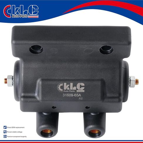 ملف إشعال KLC 12 فولت 5 أوم 31609-65A لـ Harley Davidson Sportster 1000 900 Super 1200 Electra Glide Fat Boy Low Rider Dyna FXR Heritage Low Glide Road Glide Road King Softail Tour Glide Wide Glide in Kuwait