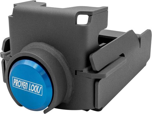 Proven Industries Model GRB-78 Trailer Lock, Fits Ram or Bulldog Gooseneck Trailer Couplers, Made in The USA, (Blue) in Saudi Arabia