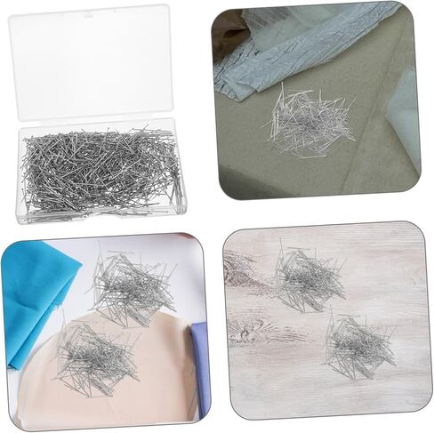 Straight Pins for Sewing Quilting Pins Convenient Box Wear Resistant Coating for Use for Craft and in Saudi Arabia
