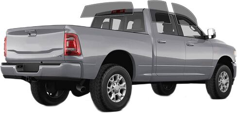 AUTOTEK Precut Windows Tint Film Windshield Strip Cars Sun Blocking Protection Privacy Anti Shatter Glass 2 Ply Computer Cut Any Tint Shade for Ram 2500 Crew Cab 2019-2024 in Saudi Arabia
