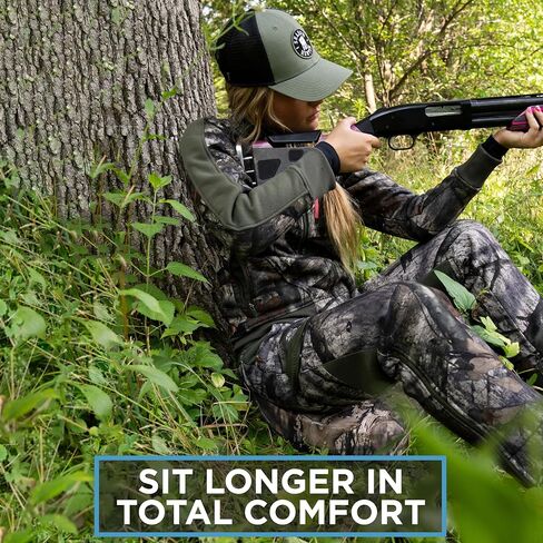 GelCore Premium Seat Cushion with Memory Foam for Stadium Seats, Office, Home, Car, Hunting, Travel, and More, Mossy Oak in Saudi Arabia