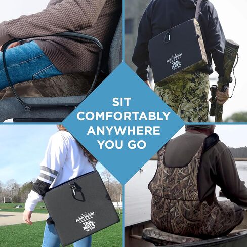 GelCore Premium Seat Cushion with Memory Foam for Stadium Seats, Office, Home, Car, Hunting, Travel, and More, Mossy Oak in Saudi Arabia