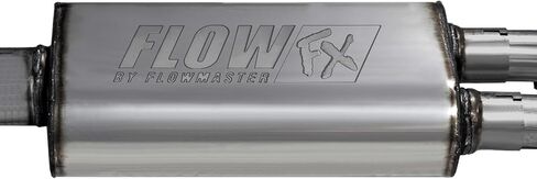 Flowmaster 717988 FlowFX Cat-Back Exhaust Kit 3.5 to 2.5 Inch Dual Side Exit Stainless 4 Inch Black Tips Compatible with 2011-2018 Chevy Silverado GMC Sierra 1500 6.2L 2/4WD all Wheelbases in Saudi Arabia