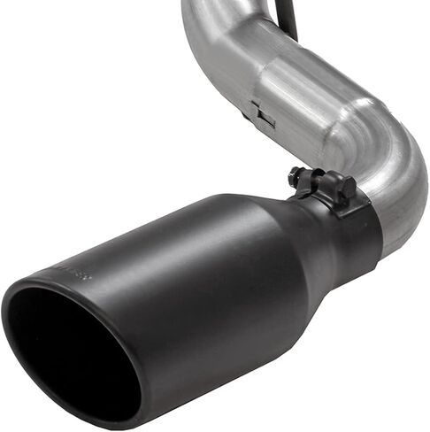 Flowmaster 717988 FlowFX Cat-Back Exhaust Kit 3.5 to 2.5 Inch Dual Side Exit Stainless 4 Inch Black Tips Compatible with 2011-2018 Chevy Silverado GMC Sierra 1500 6.2L 2/4WD all Wheelbases in Saudi Arabia