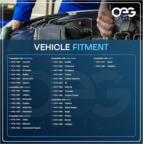 OEG Parts New Windshield Wiper Motor Compatible with 1973-1974 Chevy Bel Air Chevelle Corvette Caprice 1667738, 20004774, 20009395, 20167374, 22048253 in Saudi Arabia