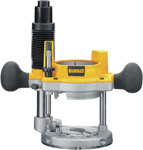 DEWALT DW618B3 12 Amp 2-1/4 Horsepower Plunge Base and Fixed Base with DW6913 Router Edge Guide with Fine Adjustment and Vacuum Adaptor in Saudi Arabia