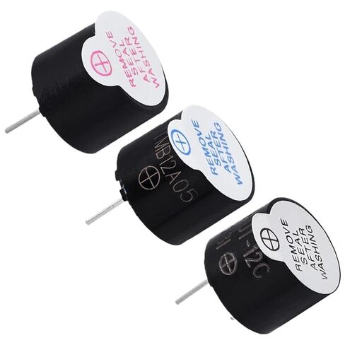 3v 5v 12v Active Buzzer Magnetic Long Continous Beep Tone Alarm Ringer 12mm MINI Active Piezo Buzzers(1pcs 12v) in Saudi Arabia