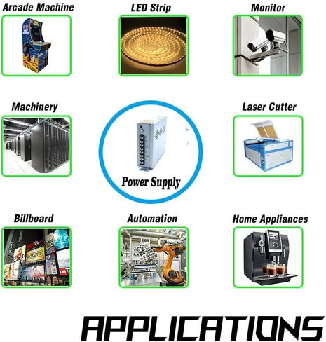 5 فولت 12 فولت 24 فولت وحدة تحويل التيار الكهربائي قابلة للتعديل للفيديو متعدد الألعاب آلة وحدة التحكم كوكتيل CCTV الكمبيوتر DIY أفقي جديد (+5V/8A +12V/8A +24V/3A) in Kuwait