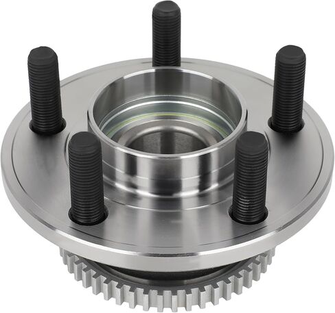 SCITOO Front 513346 and Rear 512517 4PC Wheel Hub Bearing for 2015-2020 for Ford Mustang 2.3L 3.7L 5.0L 5 Lugs w/ABS in Saudi Arabia