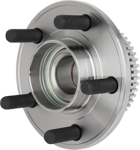 SCITOO Front 513346 and Rear 512517 4PC Wheel Hub Bearing for 2015-2020 for Ford Mustang 2.3L 3.7L 5.0L 5 Lugs w/ABS in Saudi Arabia
