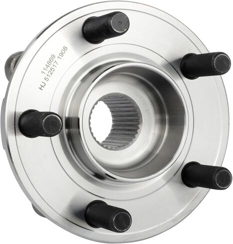 SCITOO Front 513346 and Rear 512517 4PC Wheel Hub Bearing for 2015-2020 for Ford Mustang 2.3L 3.7L 5.0L 5 Lugs w/ABS in Saudi Arabia