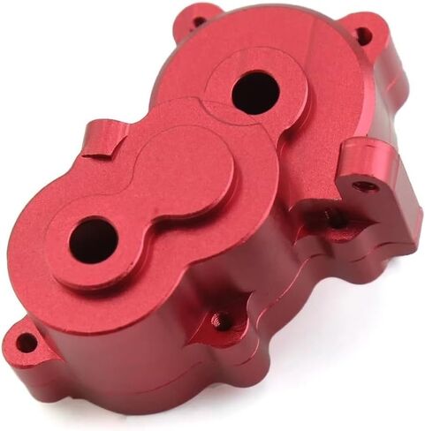 RC Upgrade Parts For Traxxas For Slash For E-Revo For Summit 1/16 7379R Metal Gearbox Housing Case 7091 Gear Cover RC Car Upgrade Parts Accessories(Red) in Saudi Arabia