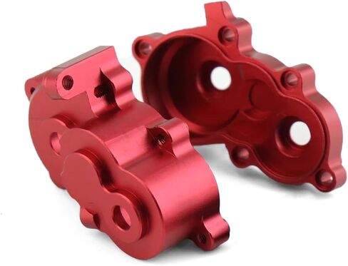 RC Upgrade Parts For Traxxas For Slash For E-Revo For Summit 1/16 7379R Metal Gearbox Housing Case 7091 Gear Cover RC Car Upgrade Parts Accessories(Red) in Saudi Arabia