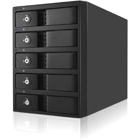 Oyen Digital 100TB Mobius 5-Bay FireWire 800, eSATA, USB 3.0 RAID Hard Drive Array, 3R5-EB3-100TB