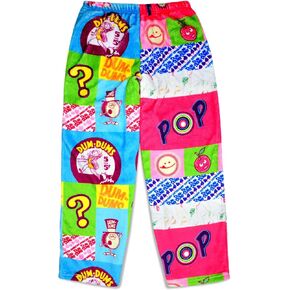 iscream Dum Dums Print Big Girls Silky Soft Plush Fleece Pants Collection
