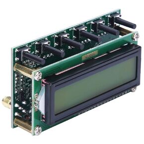 Three Mode Choices Signal Generator,AD9850 DDS Signal Generator DC 8V-9V 6 Band 0-55MHz Frequency LCD Digital Module,Has A 78L05 Voltage Regulator