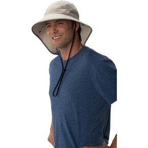 Sun Protection Zone Unisex Lightweight Adjustable Outdoor Floppy Sun Hat (100 SPF, UPF 50+)