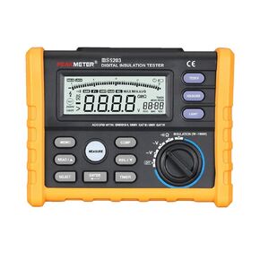 MS5203 High Voltage Digital Insulation Resistance Tester with DCV and ACV Detection,1000 Volt and 10G Ohm Detection