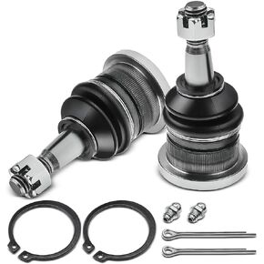 A-Premium 2 x Front Upper Ball Joint Compatible with Chevy GMC Cadillac - 1999-2006 - Silverado 1500, Sierra 1500, Tahoe, Yukon (XL 1500), Suburban, Express, Savana, Avalanche, Escalade (ESV & EXT)