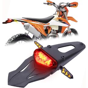 Motorcycle LED Rear Fender 12V LED Tail Light Brake Lamp with 2pcs Turn Singla Light For Off-road Motorcycle Motocross Dirt Bike