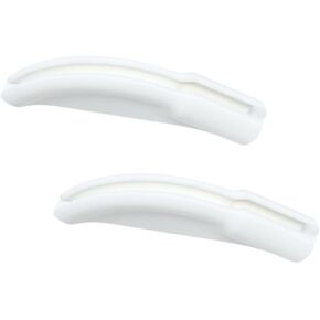 Holder for Oxygen Hose Nebulizer Tubing | Keep Oxygen Hose from Kinking | Easily & Securely Attach to Oxygen Tubing | Made in USA (2 Pack White) (White)
