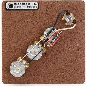 Emerson Custom Prewired Kit for Fender Jazz Bass