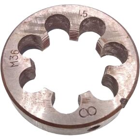 HSS 36mm x 1.5 Metric Die Right Hand Thread M36 x 1.5mm Pitch