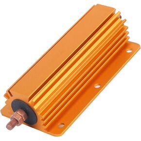 RX24 200W Aluminum Casing Wire Wound Resistor 8Ohm 8R High Power Resistor Aluminium Housing 100 x 52 x 29mm