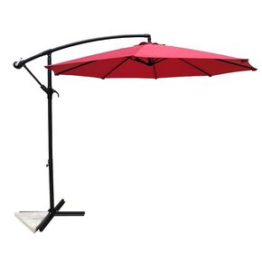 الاتجاهات الموسمية مظلة وحامل أحمر أوفست 10FT UMSC10BKOBD-03 in Kuwait