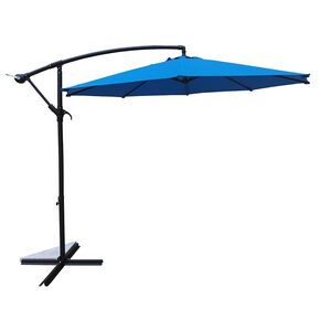 Seasonal Trends Umbrella AL Blue Offset 10FT UMAC10BKOBD-34