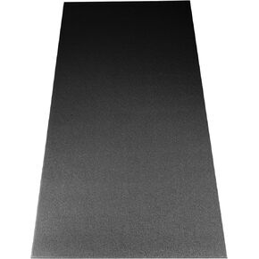 GWT All-Purpose Large 36"x78" Noise Insulating Exercise Floor Mat for Indoor Cycling Trainers, Stationary/Spin Bikes, Yoga, Cross Training, 1/4" Thick