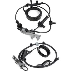 OCPTY ABS sensor,Left+Right+Front Wheel Speed Sensor ALS1182 ALS491 Fit for 2004-2008 for Chevrolet Colorado 2004-2008 for GMC Canyon 2007-2008 for Isuzu i-370Pack of 2