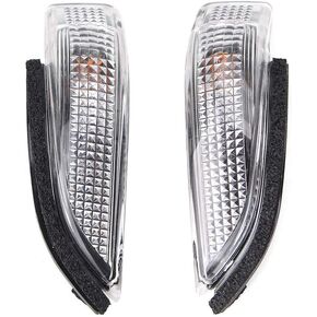 GZYF 1 Pair Rearview Side Mirror Marker Light Turn Signal Indicator Light Replacement Fits for Toyota Avalon Corolla Prius Venza