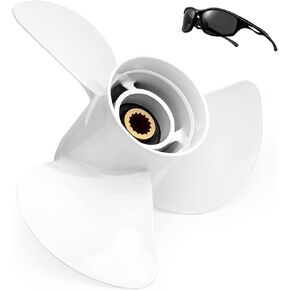 Ceosiner Outboard Propeller 13 1/4 x17 Pitch for Yamaha 60HP 70HP 75HP 80HP 85HP 90HP 115HP 130HP