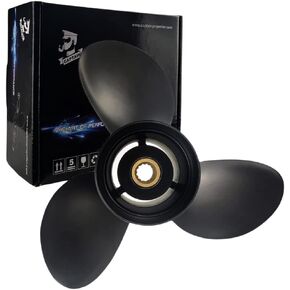 Boatman Aluminum Outboard Propeller fit BRP,Johnson Evinrude OMC Stern Drive Prop Engines 40-140 HP,13-Spline