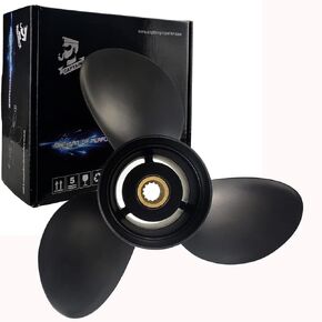 مروحة خارجية من الألومنيوم من Boatman تناسب BRP، محركات جونسون Evinrude OMC Stern Drive Prop بقوة 40-140 حصان، 13-Spline in Kuwait