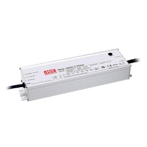 Mean Well HLG-185H-C1400B Power Supply, Single Output, LED, 200 W, 1.5" H x 2.7" W x 9" L