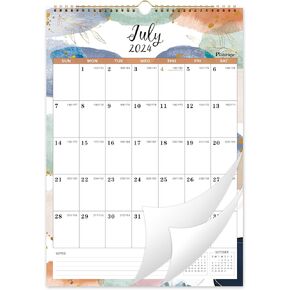 2024-2025 Calendar - Wall Calendar 2024-2025, 18 Monthly Wall Calendar from Jul. 2024 - Dec. 2025, 12" x 17", Perfect for Home & Office Planning in Kuwait
