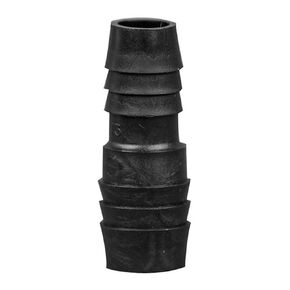 Polyethylene Barbed Union Tube Fittings, Reducing Connector, 5/8 Inch x 1/2 Inch, (Pack of 100)