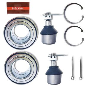 BIGLKNM Ball Joint & Bracket Kit & Wheel Bearing (35×64×37mm) Compatible with ACE 325 500 570 900 ATP 330 500 Magnum 325 330 500 Sportsman 400 450 500 570 600 700 800 Ranger 400 425 500 570 700