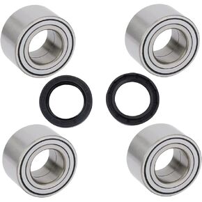 Upgrade Heavy Duty Can-Am Wheel Bearing for Defender / Commander / Maverick / Outlander / Renegade Replaces # 293350040, 705400088, 293350118, Front Wheel Dust Seal (2 Pcs) #293250246