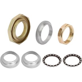 Fit for Yamaha PW50 Steering Stem Bearings Head Race Set Kit 7PCS 1981-2013