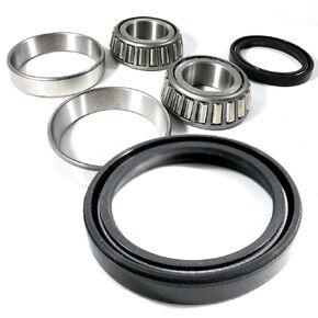 HD Switch -1 Kit- Front Wheel Caster Fork Spindle Bearing & Seal Rebuild Kit fits Scag 48668 481025 Cheetah Turf Tiger TigerCat Sabre Tooth Tiger ZCAT Tiger Cat Z Cat Wildcat Patriot Cougar