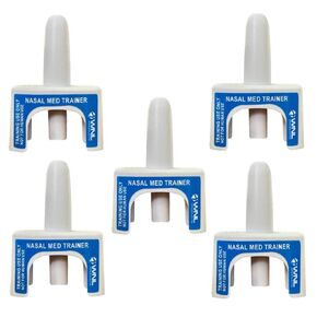 WNL Products 5000NMT Nasal Med Trainer, Naloxone Training Device, for use in Educational Narcan Training Only - 5 Pack
